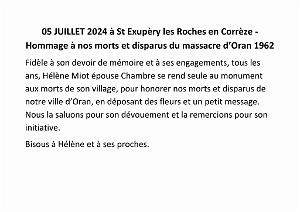 2024 07 05 HOMMAGE AUX VICTIMES DU MASSACRE A ORAN ET AUX DISPARUS DU 5 07 1962 (1)